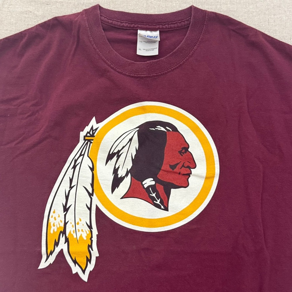 Gildan Washington Redskins The Greene Turtle T-Shirt Mens XL Maroon Short Sleeve